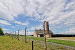 Stacheldrahtzaun mit Blick nach Westen© MDM / Anne Körnig