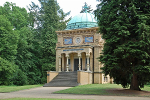 Schlosspark Tangerhütte, Mausoleum© MDM / Konstanze Wendt