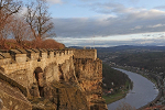 Aussichtspunkt "Königsnase" mit Elbeblick© Festung Königstein gGmbH