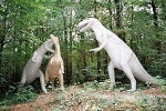 Saurierpark, Camptosaurus, Antrodemus© MDM/Claudia Weinreich