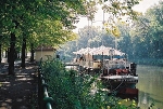 Bootrestaurant an der Saale, Blick nach Süden© MDM / Konstanze Wendt