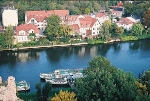 Blick zur Anlegestelle an der Saale, nach Nordwest© MDM / Konstanze Wendt