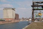 Blick vom Speicher über das Hafenbecken nach Norden© MDM / Konstanze Wendt