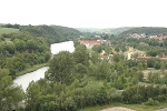 Burg Mildenstein, Blick zur Mulde© MDM/Claudia Weinreich