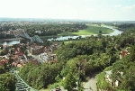 Blick von der Schwebeseilbahn© MDM