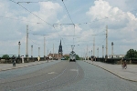 Augustusbrücke, Blick nach Norden (Zustand vor der Sanierung)© MDM