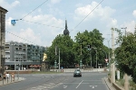 Augustusbrücke, Nordseite mit dem Neustädter Markt© MDM