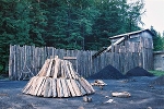 Holzkohlemeiler, Blick nach Südwest© MDM / Konstanze Wendt