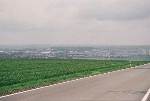 Straße/Blick auf Erfurt nach Osten© MDM