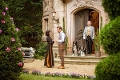 Mavie Hörbiger, Michael Maertens und Martin Seifert auf dem Schloss Vitzenburg© DCM Pictures GmbH