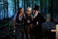 Benno Fürmann, Joachim Krol und Sylvester Groth im Forst Marksuhl in Ruhla© Majestic / Bernd Spauke