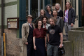 Cast, Team, Produzenten und Förderer am Set in Quedlinburg© © Dragonfly Films/ostlicht filmproduktion