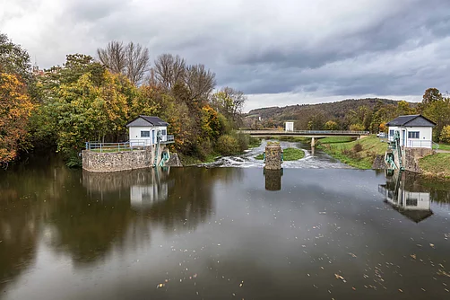 Elsterwehr in Bad Köstritz Elsterwehr in Bad Köstritz