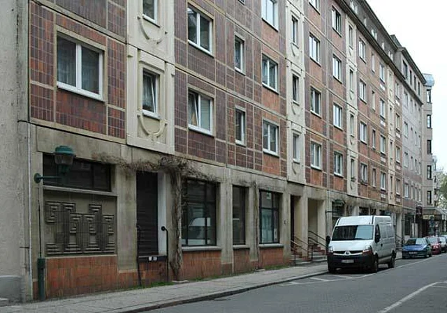 Fassade in der Kolonnadenstraße