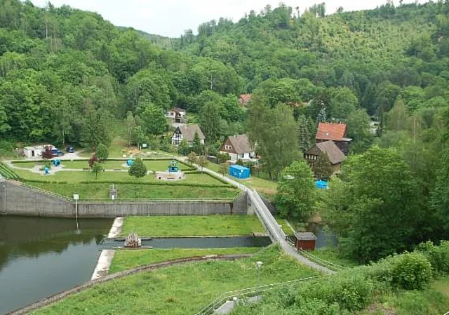 Talsperre Wendefurth nach Norden