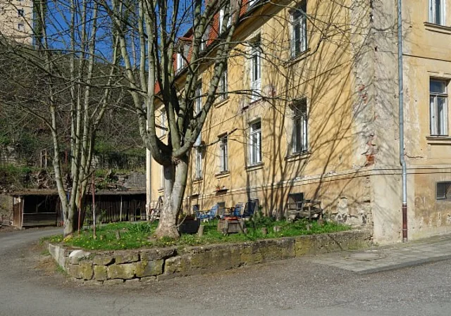 Hinterhof Beamtenhäuser