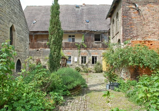 Kloster Zscheiplitz, Klostergarten