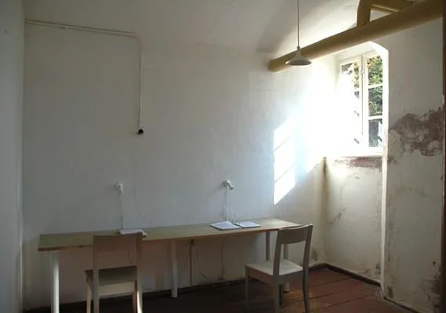 Aufenthaltsraum der Leichenbrenner vor der Gaskammer
