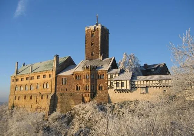 Wartburg im Winter