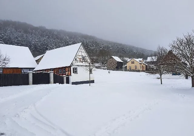 Utzberger Hof im Winter