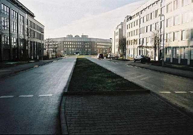 Gustav-Weißkopf-Straße Blick nach Süden