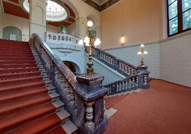 Ständehaus Merseburg, Treppenhaus