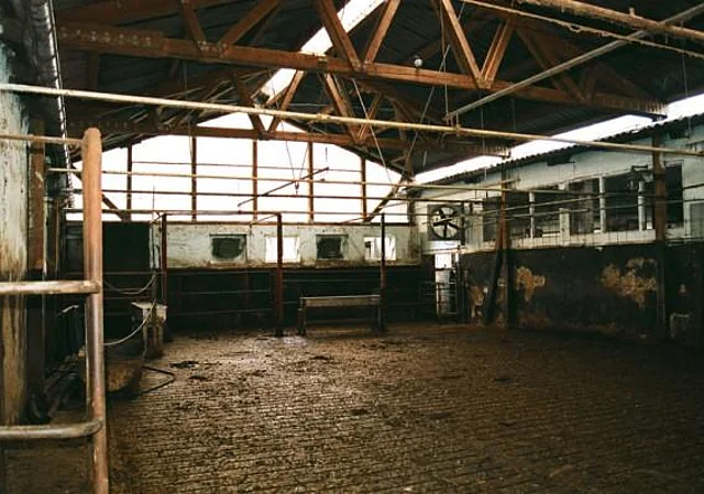 Vorraum Melkanlage