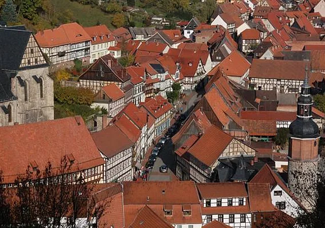 Blickauf den Markt nach Nordost