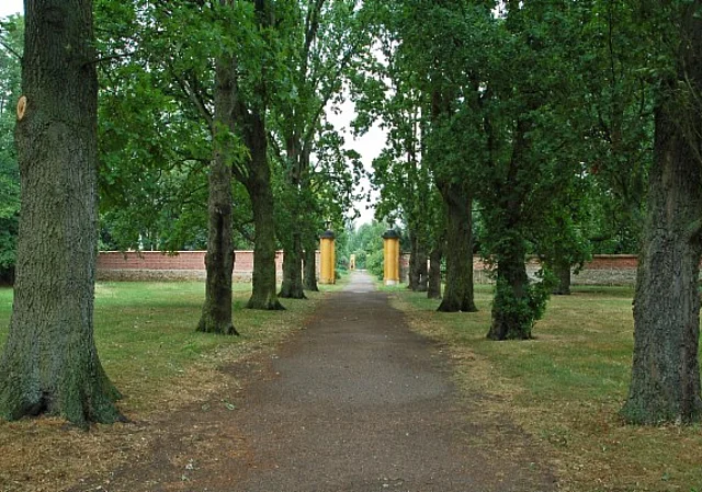 Schloss Mosigkau, nördlicher Garten