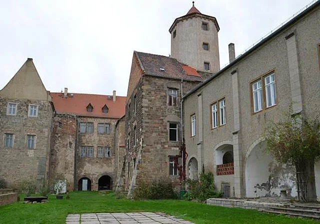 Schlossterrasse nach Westen