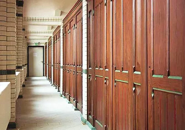 Historische Umkleiden