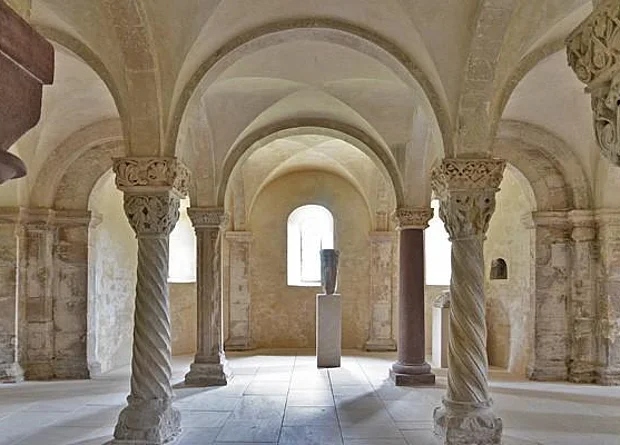 Konradsburg Ermsleben, Krypta 