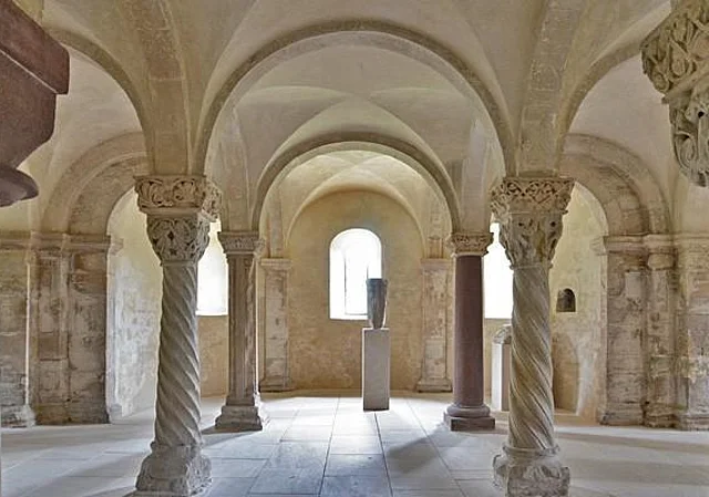 Konradsburg Ermsleben, Krypta