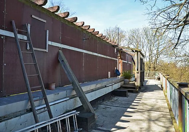 Hinterbühne nach Norden