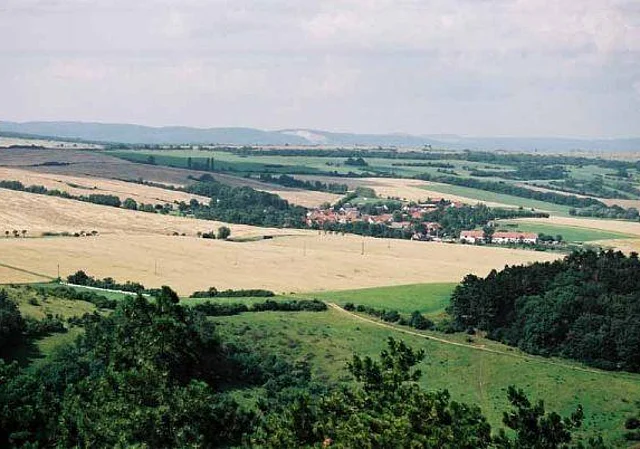 Blick von der Wachsenburg nach Norden