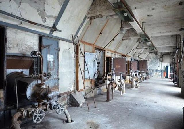 Energiefabrik Knappenrode, Fabrik innen