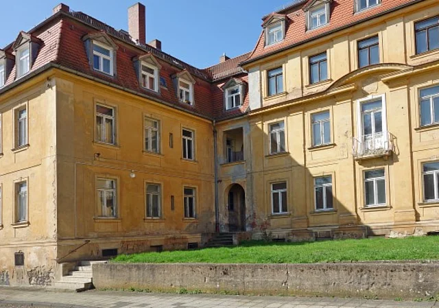 Innenhof Beamtenhäuser