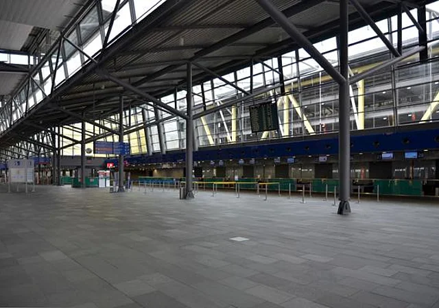 Zentralterminal, Check-in-Bereich