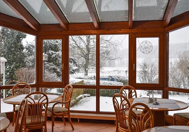 Wintergarten, Ausblick nach Nordwest