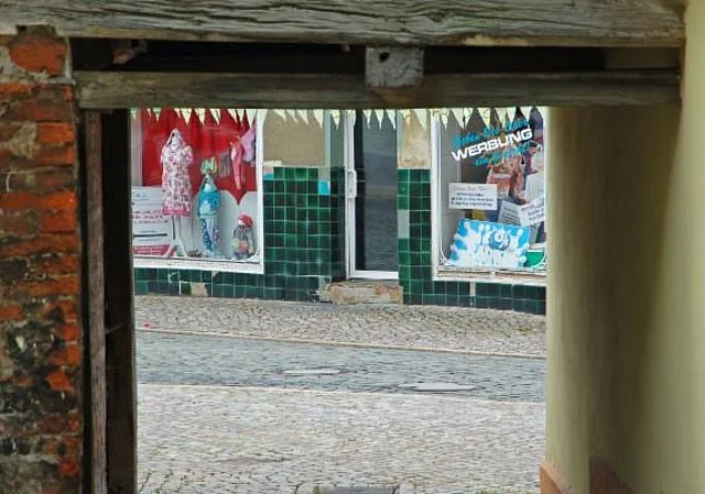 Blick in die Unterstraße