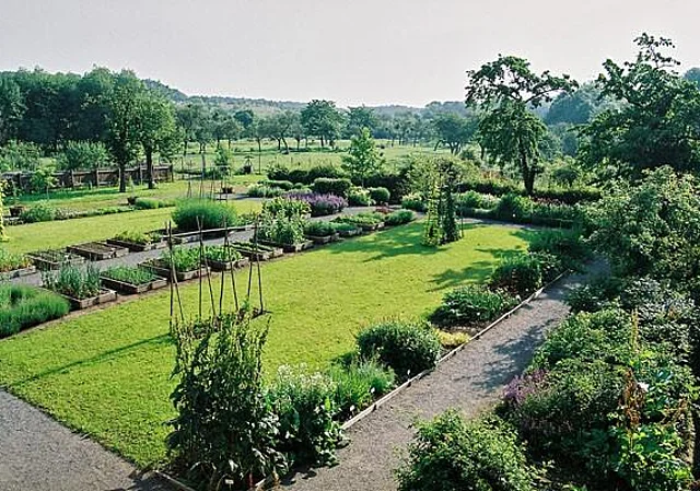 Gemüsegarten und landwirtschaftl. Flächen nach Nordost