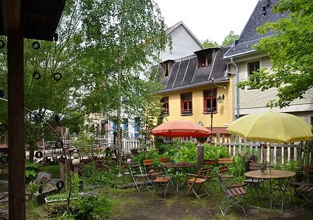 Garten, Weberhäuser