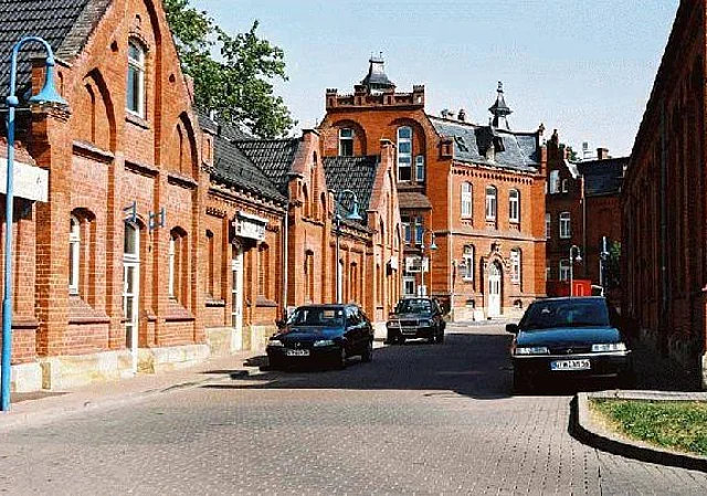 Innenhof Straße Blick nach Nordosten