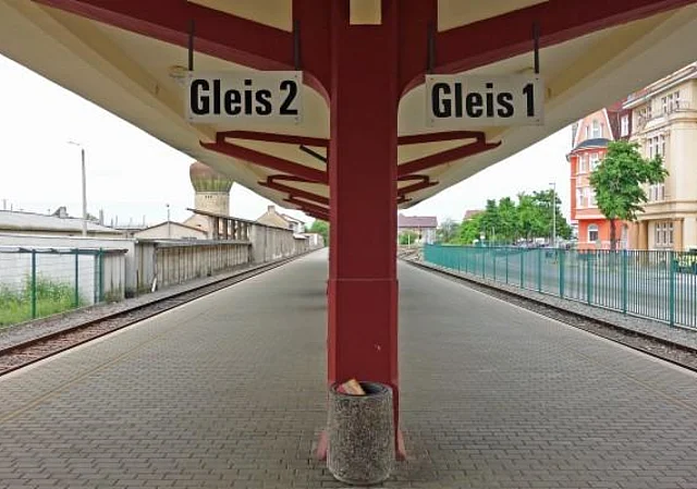 Bahnsteige Bahnhof Nordhausen Nord