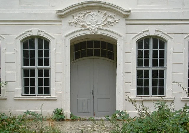 Schloss Königsborn, Parkseite