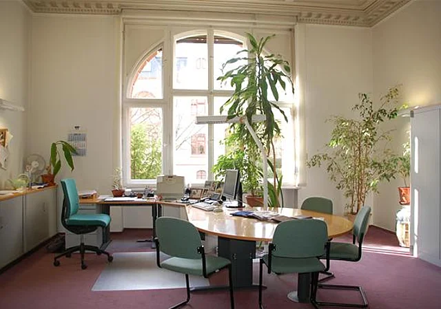Büro im Erdgeschoss