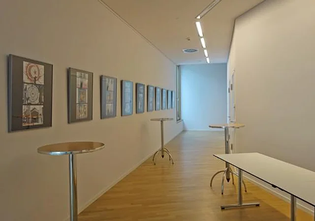 Gang vor dem Bürgersaal