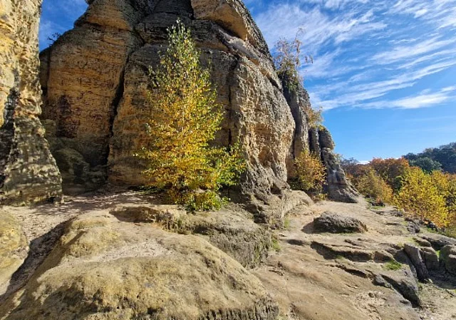 Klusberge Halberstadt, Klusfelsen