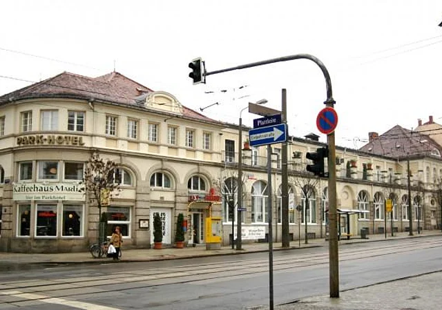 Ansicht Parkhotel, Bautzner Landstraße