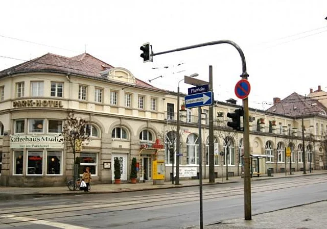 Ansicht Parkhotel, Bautzner Landstraße